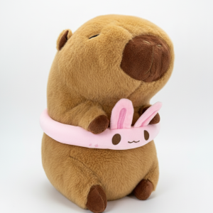 capibara con flotador